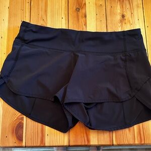 Lululemon speed up running shorts